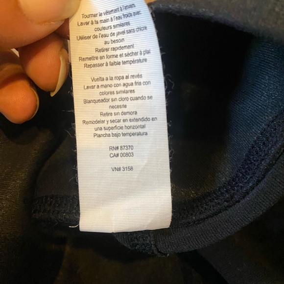 Alo Yoga High Waist Leather Moto Leggings - Picture 10 of 11